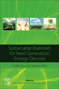 Cover: Sustainable Materials for Next Generation Energy Devices - Elsevier