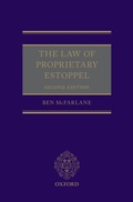 Bild: The Law of Proprietary Estoppel - Oxford University Press