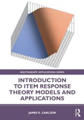 Cover: Introduction to Item Response Theory Models and Applications - Routledge