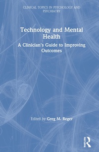 Enlarge image Cover: Technology and Mental Health - Routledge