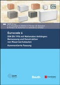 Cover: Eurocode 6 - DIN EN 1996 mit Nationalen Anh&auml;ngen: Bemessung und Konstruktion von Mauerwerksbauten. Kommentierte Fassung - Ernst & Sohn