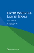 Abbildung von: Environmental Law in Israel - Kluwer Law International