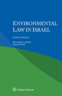 Abbildung von: Environmental Law in Israel - Kluwer Law International