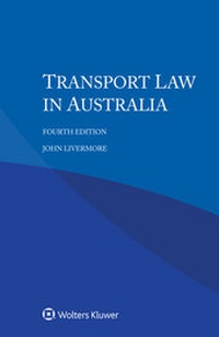 Abbildung von: Transport Law in Australia - Kluwer Law International
