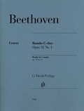Cover: Ludwig van Beethoven - Rondo C-dur op. 51 Nr. 1 - Henle, G&uuml;nter