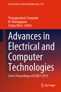 Cover: Advances in Electrical and Computer Technologies - Springer