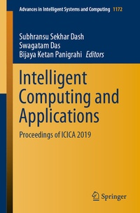 Enlarge image Cover: Intelligent Computing and Applications - Springer