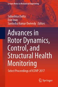 Enlarge image Cover: Advances in Rotor Dynamics, Control, and Structural Health Monitoring - Springer