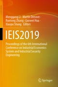 Cover: IEIS2019 - Springer
