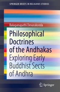 Enlarge image Cover: Philosophical Doctrines of the Andhakas - Springer