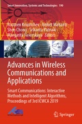 Cover: Advances in Wireless Communications and Applications - Springer