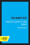 Cover: The Naked Text - University of California Press
