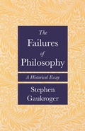 Cover: The Failures of Philosophy - Princeton University Press