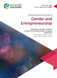 Enlarge image Cover: Celebrating a Decade of Research in Gender and Entrepreneurship - Emerald Publishing Limited