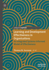 Enlarge image Cover: Learning and Development Effectiveness in Organisations - Palgrave Macmillan