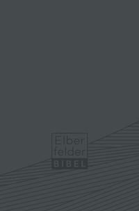 Abbildung von: Elberfelder Bibel - Taschenausgabe, Kunstleder grau - R. Brockhaus