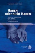 Cover: HABEN oder nicht HABEN - Universit&auml;tsverlag Winter