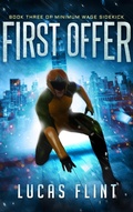 Cover: First Offer (Minimum Wage Sidekick, #3) - Secret Identity Books