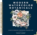 Cover: Modern Watercolor Botanicals - Paige Tate & Co