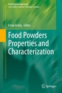 Cover: Food Powders Properties and Characterization - Springer