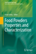 Cover: Food Powders Properties and Characterization - Springer