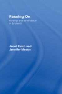 Enlarge image Cover: Passing On - Routledge