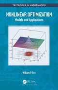 Cover: Nonlinear Optimization - Chapman & Hall/CRC