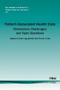 Cover: Patient-Generated Health Data - now publishers Inc