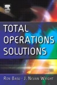 Abbildung von: Total Operations Solutions - Routledge