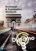 Cover: Dynamo 3 Grammar & Translation Workbook - Pearson Education Limited