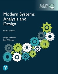 Enlarge image Cover: Modern Systems Analysis and Design, Global Edition - Pearson Education Limited