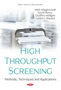 Enlarge image Cover: High Throughput Screening: Methods, Techniques and Applications - Nova Science Publishers Inc