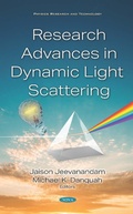 Cover: Research Advances in Dynamic Light Scattering - Nova Science Publishers Inc