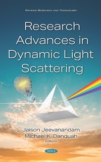 Enlarge image Cover: Research Advances in Dynamic Light Scattering - Nova Science Publishers Inc