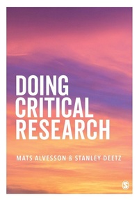 Enlarge image Cover: Doing Critical Research - SAGE Publications Ltd