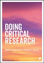 Cover: Doing Critical Research - SAGE Publications Ltd
