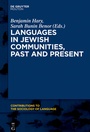 Cover: Languages in Jewish Communities, Past and Present - De Gruyter Mouton
