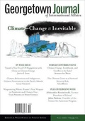 Cover: Georgetown Journal of International Affairs - Georgetown University Press