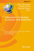 Cover: Information Technology in Disaster Risk Reduction - Springer