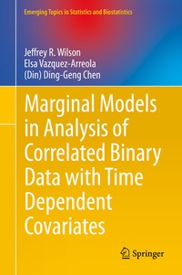 Enlarge image Cover: Marginal Models in Analysis of Correlated Binary Data with Time Dependent Covariates - Springer