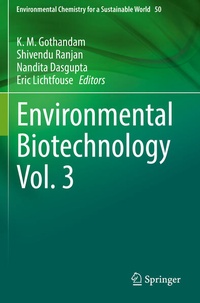 Enlarge image Cover: Environmental Biotechnology Vol. 3 - Springer