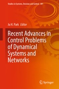 Cover: Recent Advances in Control Problems of Dynamical Systems and Networks - Springer