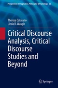 Cover: Critical Discourse Analysis, Critical Discourse Studies and Beyond - Springer