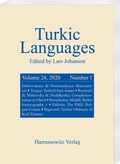 Cover: Turkic Languages 24 (2020) 1 - Harrassowitz Verlag