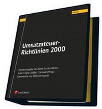 Abbildung von: Umsatzsteuer-Richtlinien 2000 - LexisNexis ARD ORAC