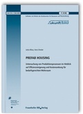 Cover: PREFAB HOUSING - Fraunhofer IRB Verlag