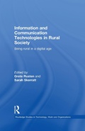 Cover: Information and Communication Technologies in Rural Society - Routledge