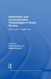 Enlarge image Cover: Information and Communication Technologies in Rural Society - Routledge