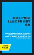 Cover: Judeo-Spanish Ballads from New York - University of California Press