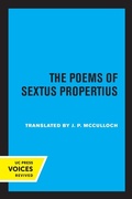 Cover: The Poems of Sextus Propertius - University of California Press